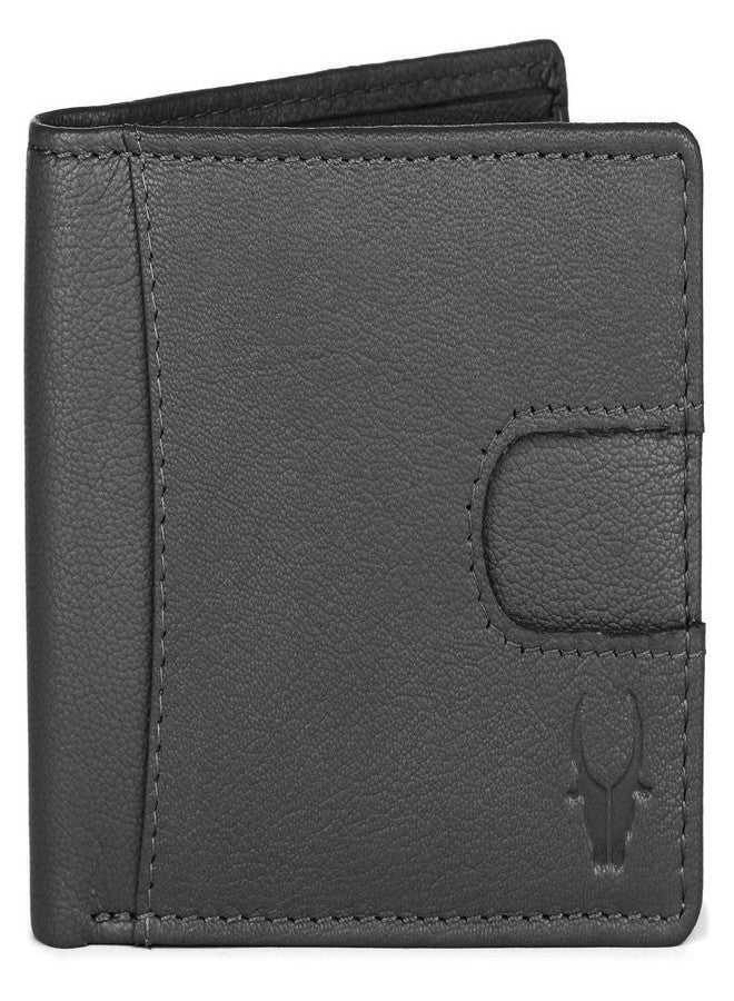 WildHorn Rfid Protected Leather Wallet For Men, Black - Image 3